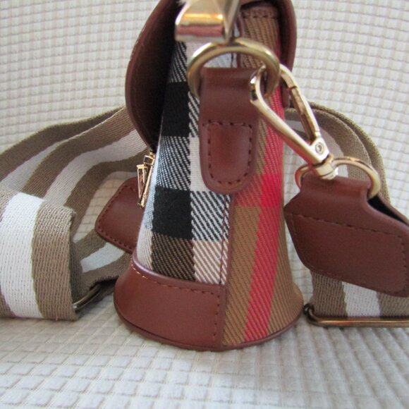 Mini Nova Check Crossbody Bag - Picture 9 of 10